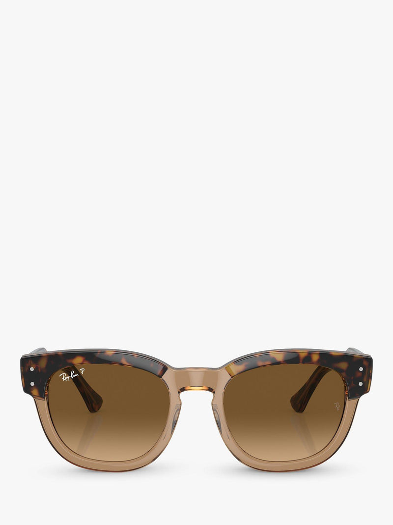 Ray-Ban RB0298S polarized gradient sunglasses Havana brown, imported from the UK