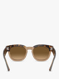 Ray-Ban RB0298S polarized gradient sunglasses Havana brown, imported from the UK