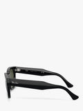 Ray-Ban RB0298S unisex sunglasses black with glass lenses, imported from the UK