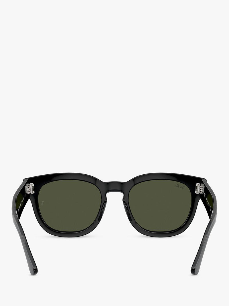 Ray-Ban RB0298S unisex sunglasses black with glass lenses, imported from the UK