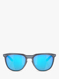 Oakley Thurso Sunglasses Blue Steel men's round - British product