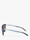 Oakley Thurso Sunglasses Blue Steel men's round - British product