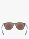 Oakley Thurso Sunglasses Blue Steel men's round - British product