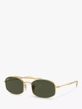 Ray-Ban oval sunglasses gold green 54mm - British product
