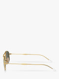 Ray-Ban oval sunglasses gold green 54mm - British product