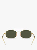 Ray-Ban oval sunglasses gold green 54mm - British product