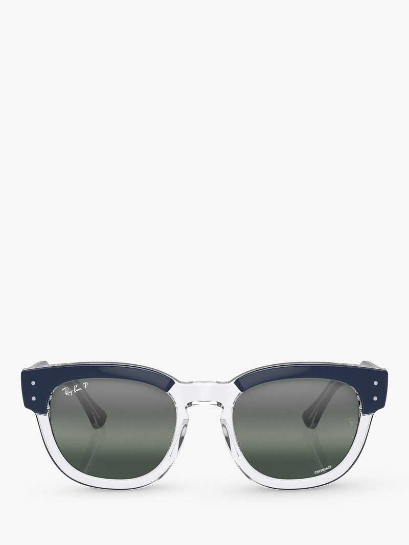Ray-Ban RB0298S round sunglasses blue transparent frame 53mm, imported from the UK