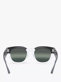 Ray-Ban RB0298S round sunglasses blue transparent frame 53mm, imported from the UK