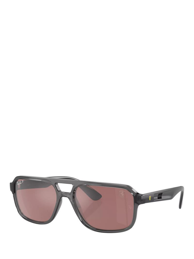 Ray-Ban Scuderia Ferrari polarised irregular sunglasses - British product