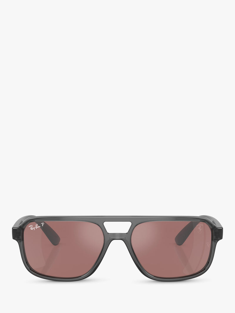 Ray-Ban Scuderia Ferrari polarised irregular sunglasses - British product