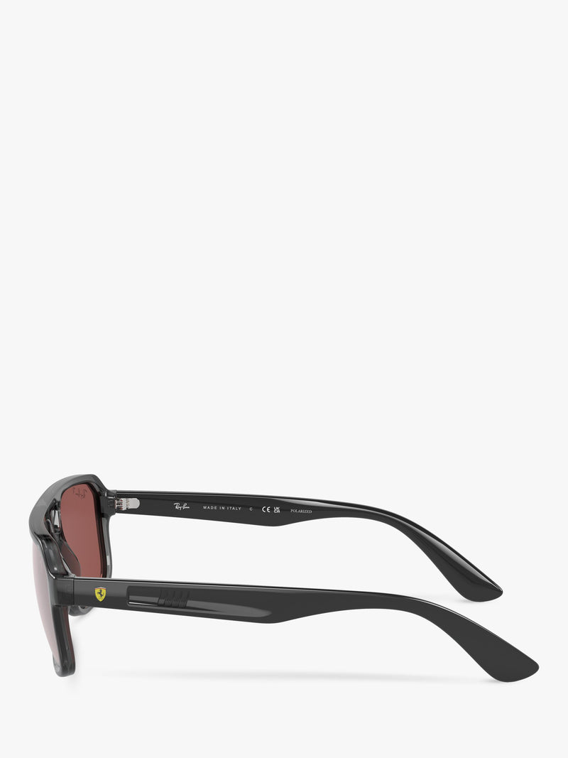 Ray-Ban Scuderia Ferrari polarised irregular sunglasses - British product