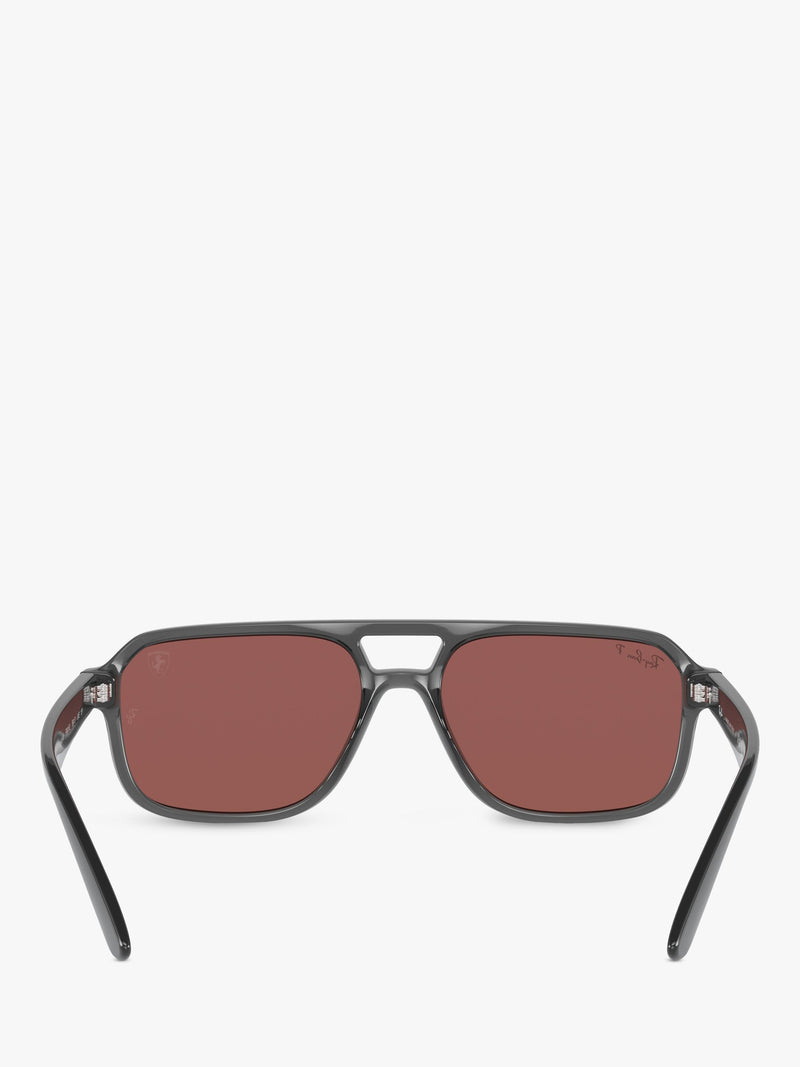 Ray-Ban Scuderia Ferrari polarised irregular sunglasses - British product
