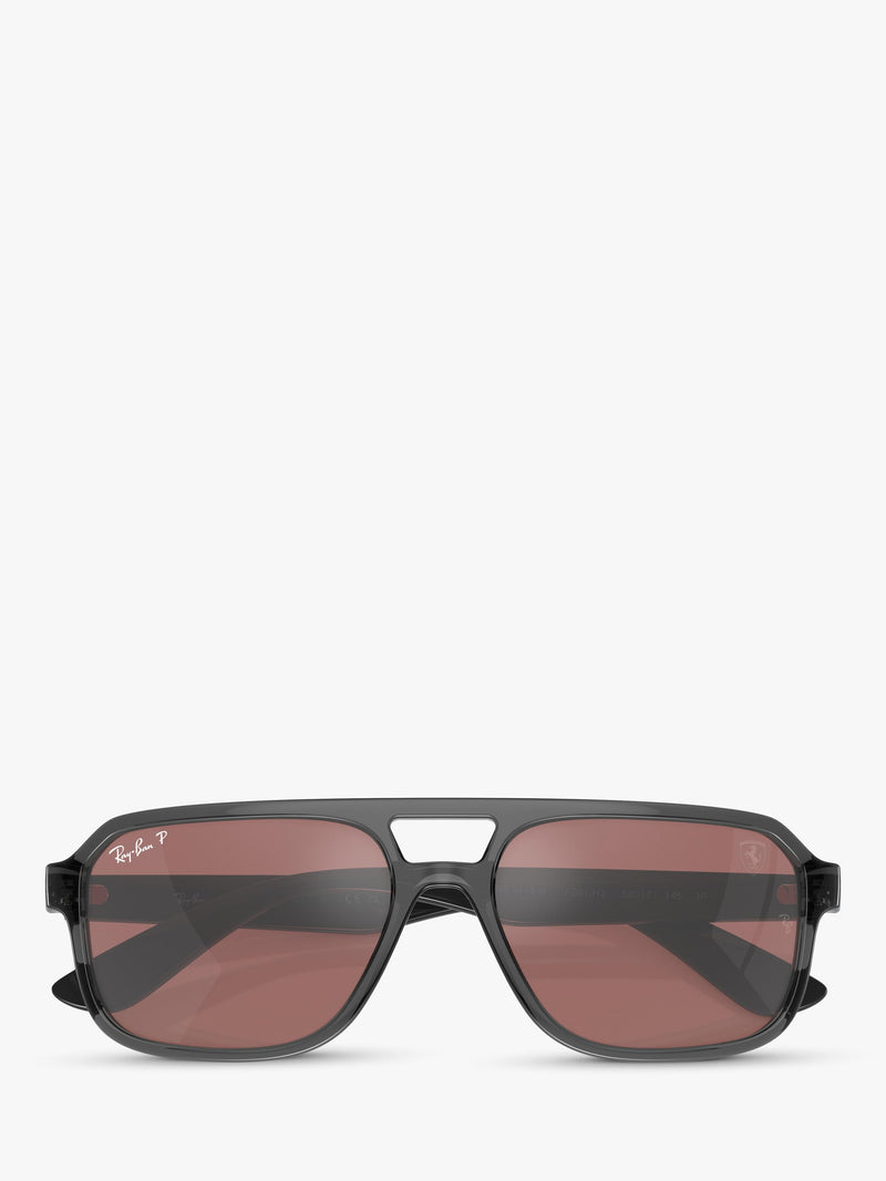 Ray-Ban Scuderia Ferrari polarised irregular sunglasses - British product