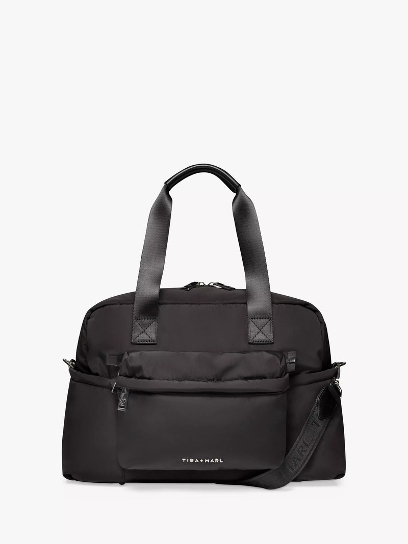 Tiba & Marl Phoenix Holdall black 24L, imported from the UK