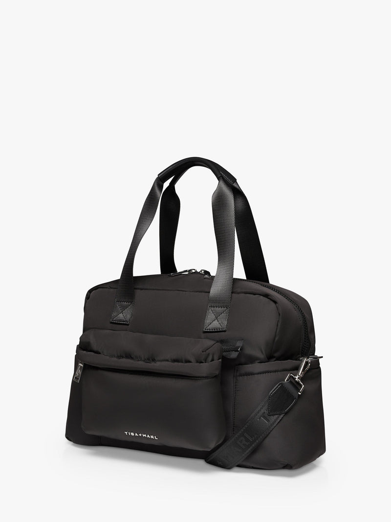 Tiba & Marl Phoenix Holdall black 24L, imported from the UK