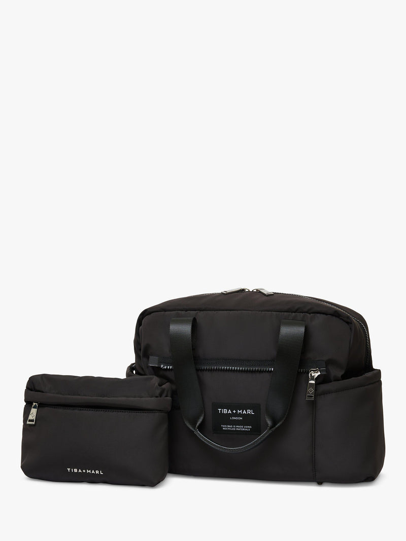 Tiba & Marl Phoenix Holdall black 24L, imported from the UK