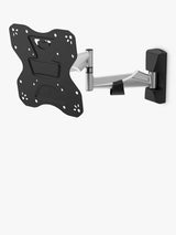 John Lewis AVF JXXL24 Premium Multi Position TV Wall Mount for TVs up to 43 inch, Black- Buy online at McGrocer