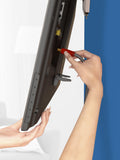 AVF fixed tilt wall mount white - British product