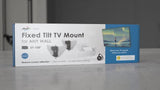 AVF fixed tilt wall mount white - British product
