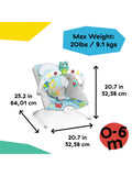 Baby Einstein Neptune musical bouncer with lights and toys, UK version