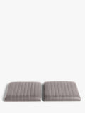 John Lewis Brooks II bench seat pads Mocha set of 3 (British brand)