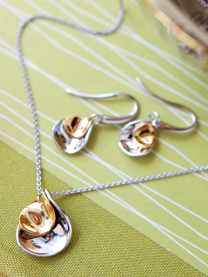 Kit Heath Blossom Petal drop earrings, imported from the UK
