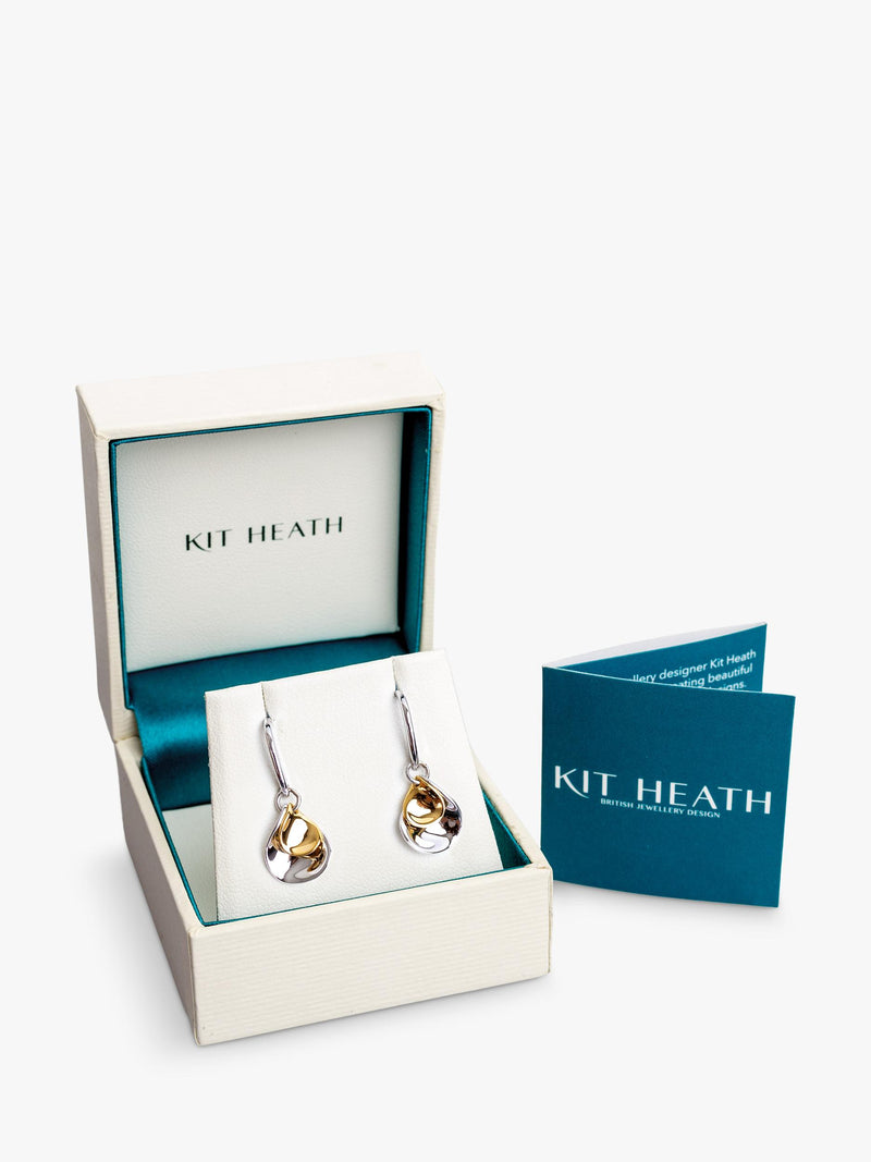 Kit Heath Blossom Petal drop earrings, imported from the UK