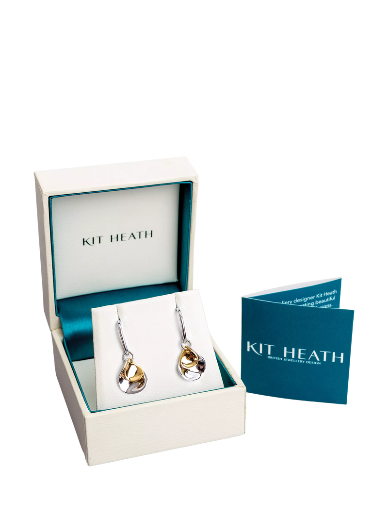 Kit Heath Blossom Petal drop earrings, imported from the UK