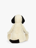 Jellycat Bashful Puppy soft toy black cream, UK version