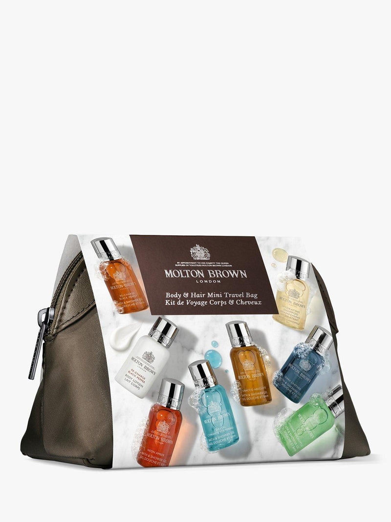 Molton Brown Classic Explorer travel set with eight miniatures, UK version