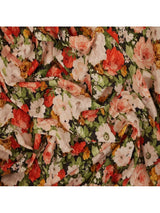 John Lewis Montreux Fabrics Autumnal Florals Multi Jersey Fabric 150cm x 10m- Buy online at McGrocer