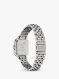 Olivia Burton Grosvenor Square Uhr mit Sonnenschliff-Zifferblatt und Kristallarmband (britische Marke)