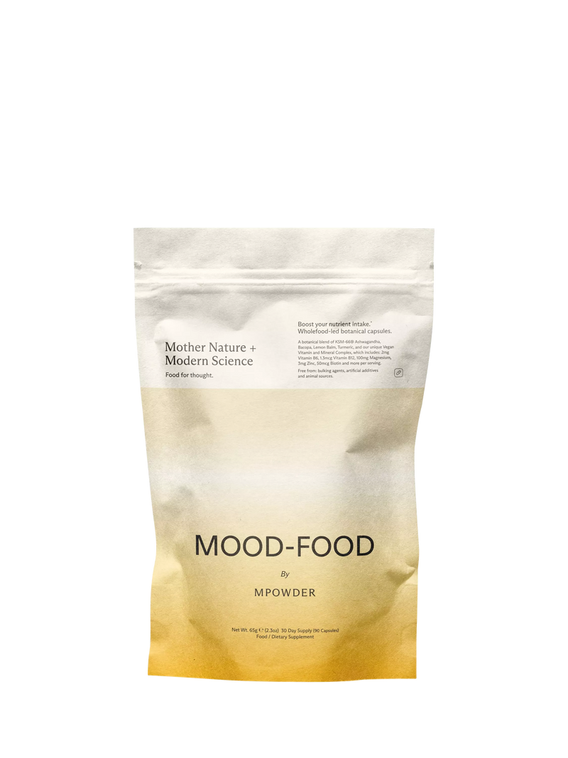 MPowder Mood Food menopause supplement 90 capsules - British product