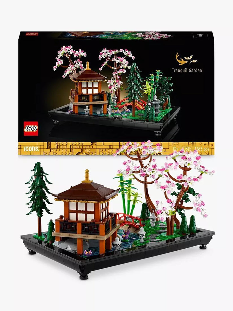 LEGO Tranquil Garden building set 1363 pieces, UK version