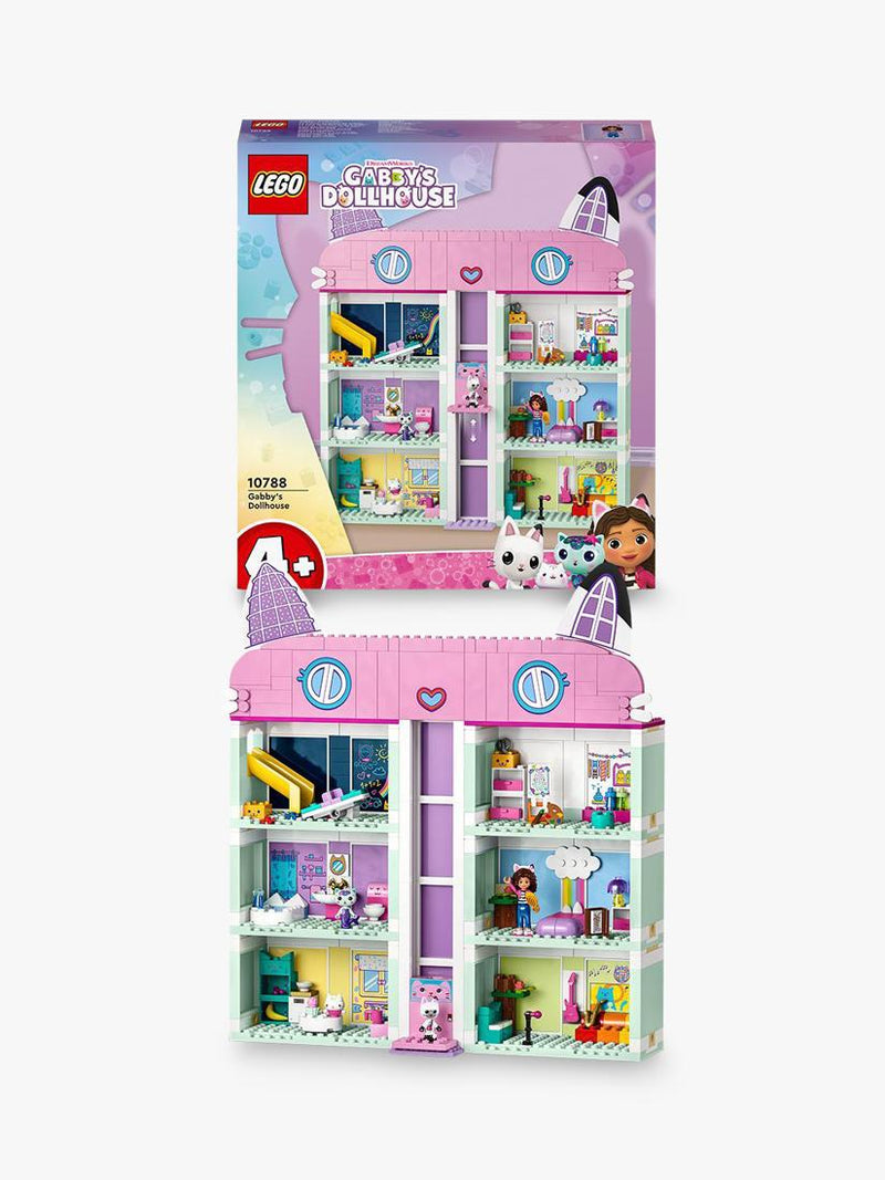 Lego Gabby's Dollhouse playset with 4 figures, UK version