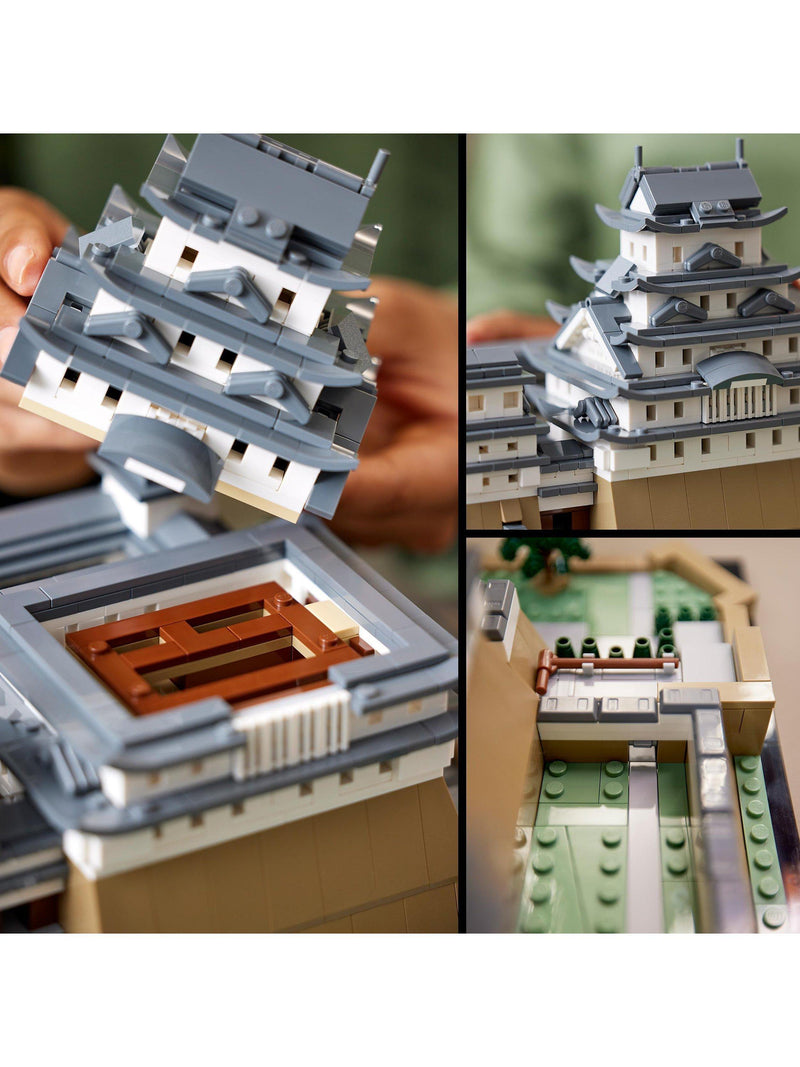 LEGO architectural model building set of Himeji Castle for adults with 2125 pieces, UK version