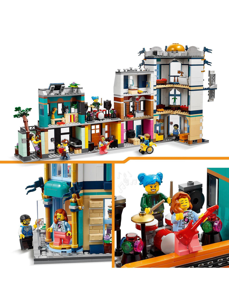 LEGO Creator Main Street Building Set 1459 Pieces, UK version