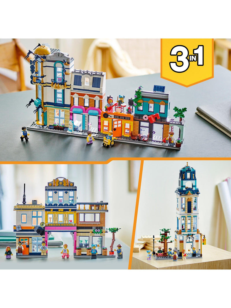LEGO Creator Main Street Building Set 1459 Pieces, UK version