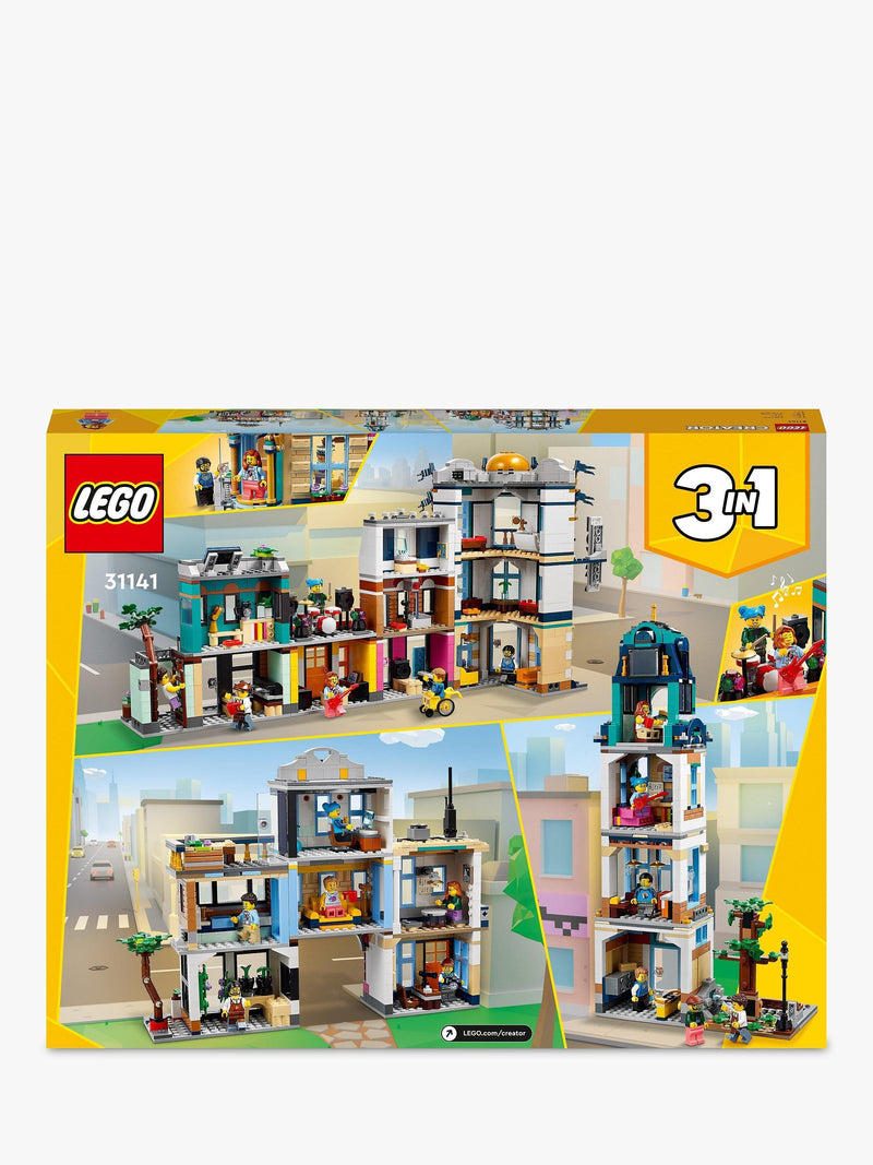 LEGO Creator Main Street Building Set 1459 Pieces, UK version