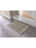 Neutral canvas wash and dry door mat (British brand)