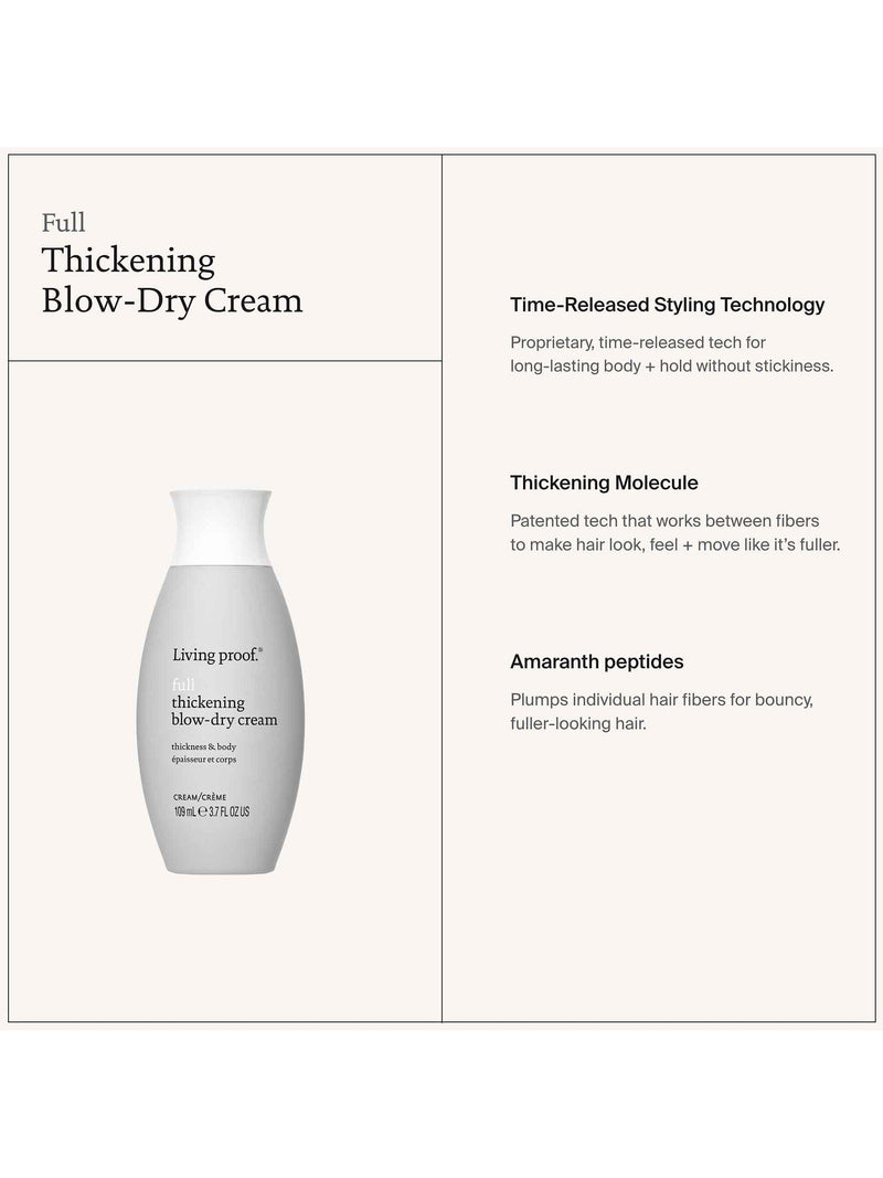 Living Proof Thickening Blow-Dry Styling Cream 109ml, UK version
