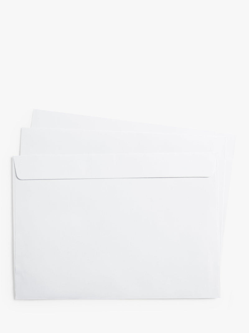 John Lewis C4 envelopes peel and seal set of 10, UK version