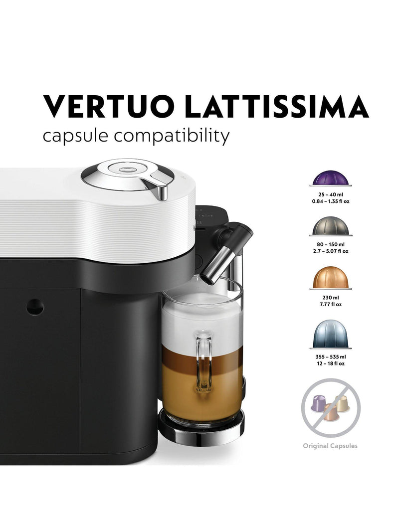 Nespresso Vertuo Lattissima ENV300 coffee machine - British product