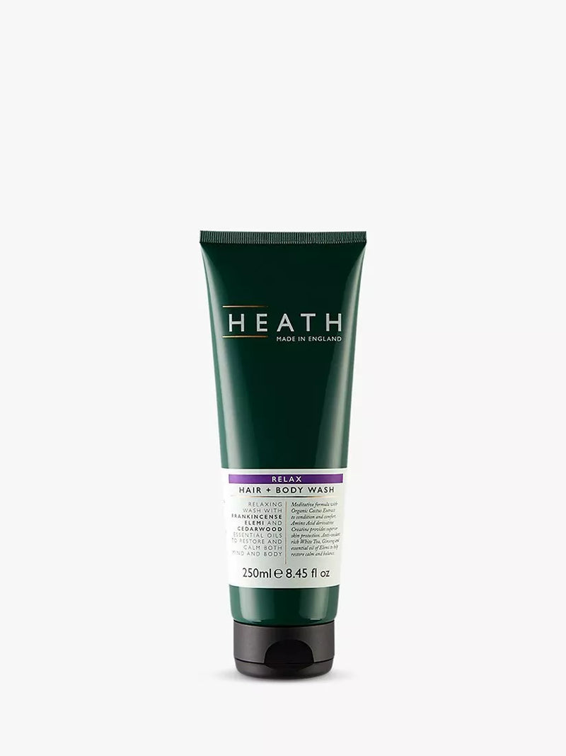 Heath Relax Hair & Body Wash 250ml, UK version
