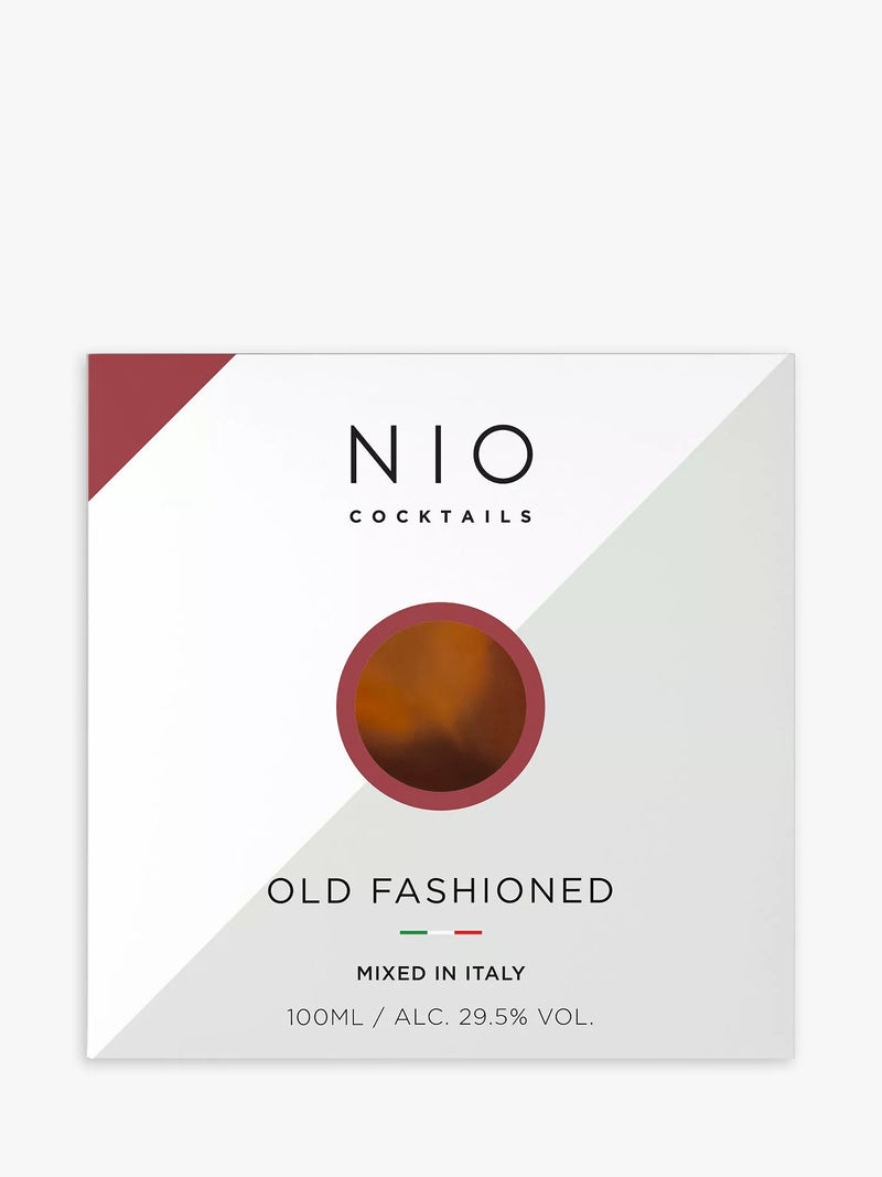 NIO Cocktails Old Fashioned cocktail 10cl, imported from the UK