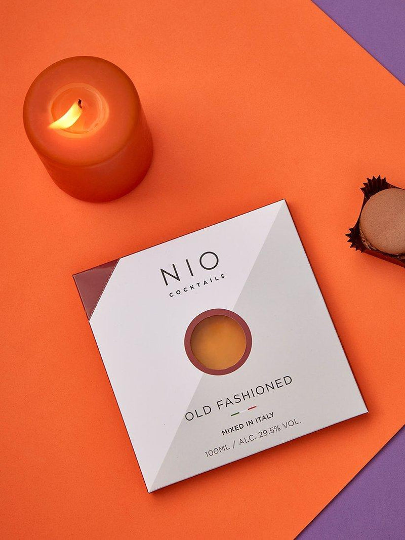 NIO Cocktails Old Fashioned cocktail 10cl, imported from the UK