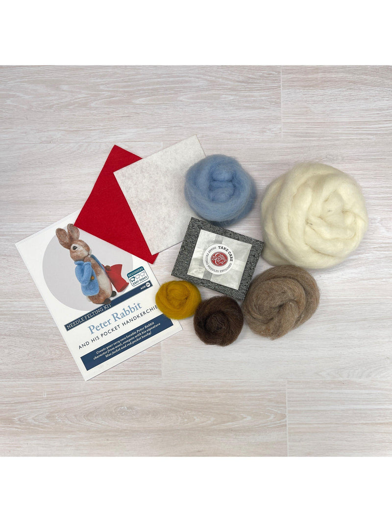 Crafty Kit Company Peter Rabbit needle felting kit, imported from the UK