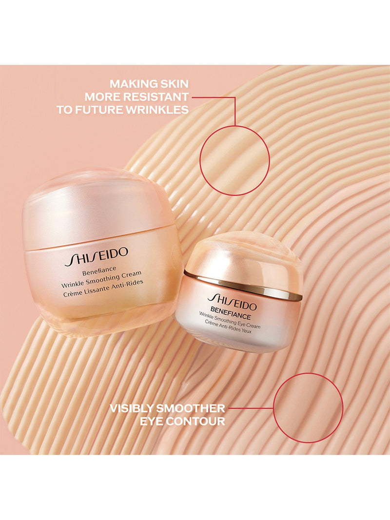 Shiseido Benefiance Wrinkle Smoothing Eye Cream 15ml (British brand)