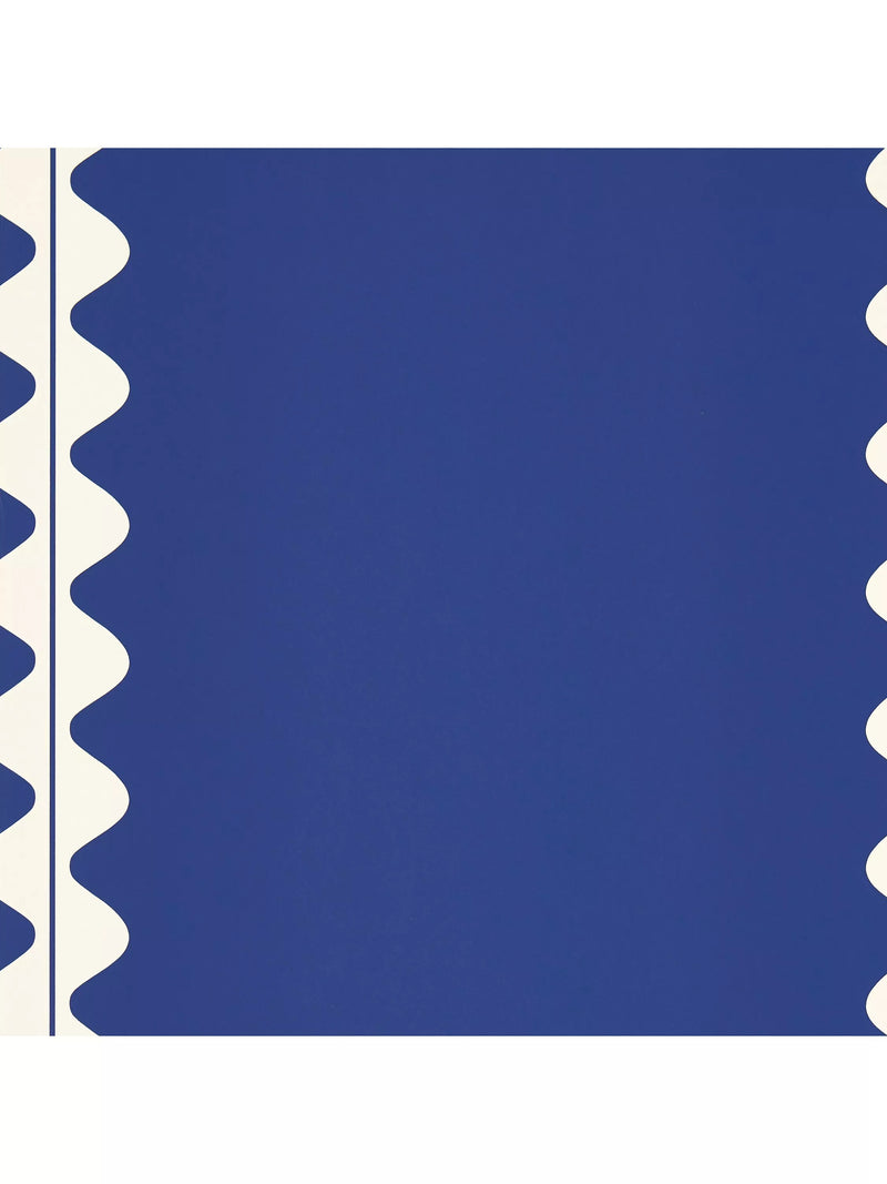 Harlequin Ric Rac pattern wallpaper in jewel-like colour, UK version
