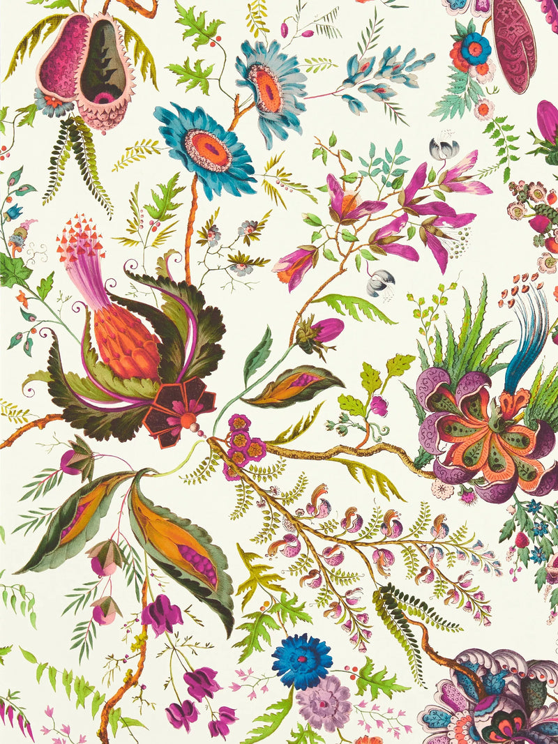 Harlequin Wonderland Papier Peint Floral 10,05 m x 68,5 cm - Produit Britannique